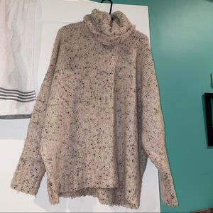 Zara Knit Oversized turtleneck sweater